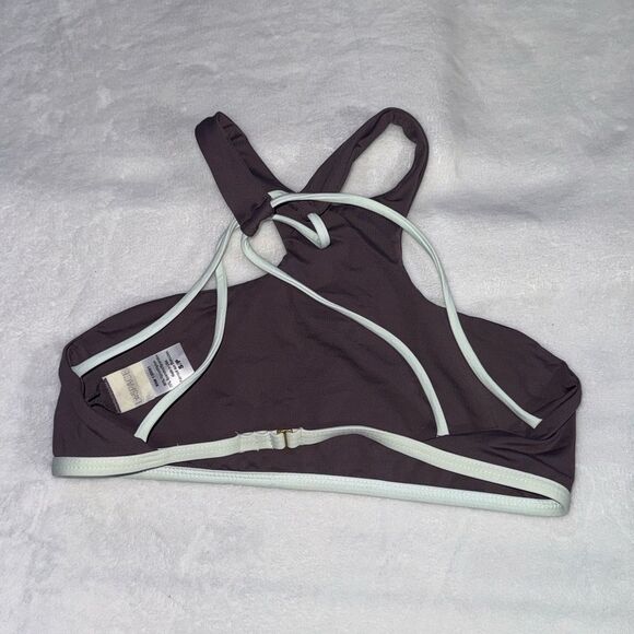L*SPACE HAUTE TANK HALTER STRAPPY BIKINI TOP Size Small - Picture 4 of 8